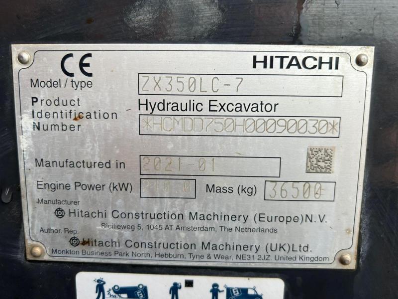 Hitachi ZX350 LC-7 for Sale