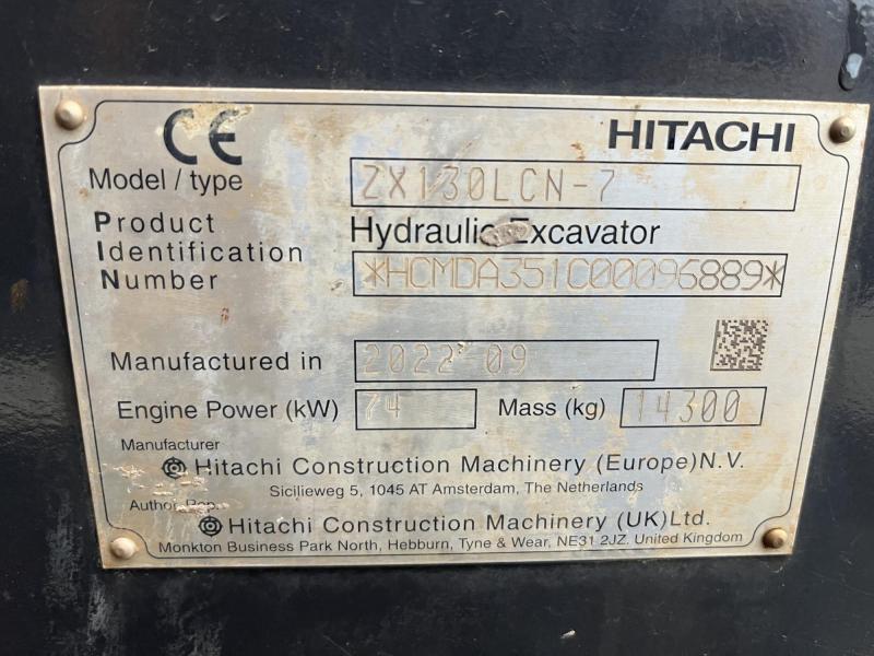 Hitachi ZX130 LCN-7