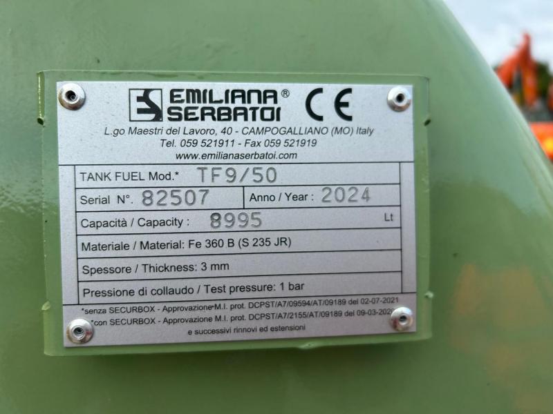 Emiliana Serbatoi TF9/50 9000 L Fuel Tank