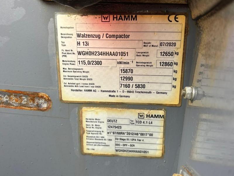 Hamm H13i Air Con / EPA