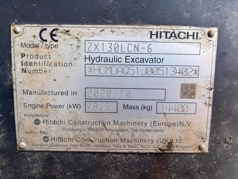 Hitachi ZX130 SALE AGREED